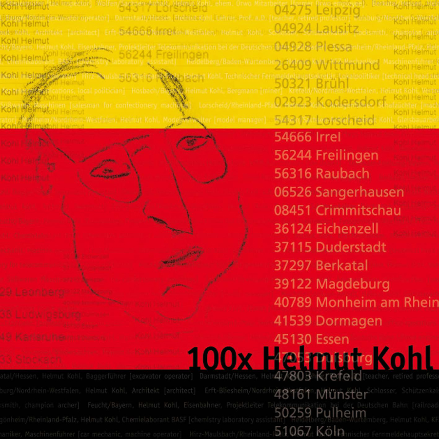 Burkhard von Harder | THE HELMUT KOHL PROJECT by Burkhard von Harder